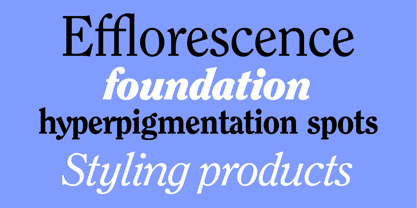 ITC Clearface Font Poster 2